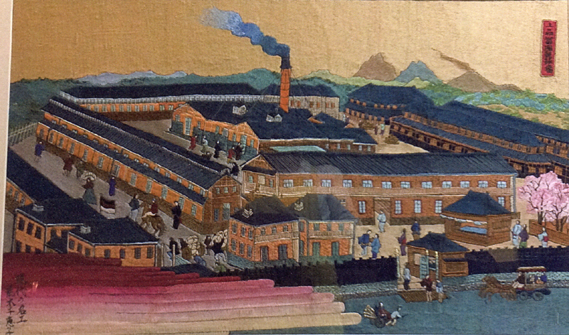 富岡製糸場の図